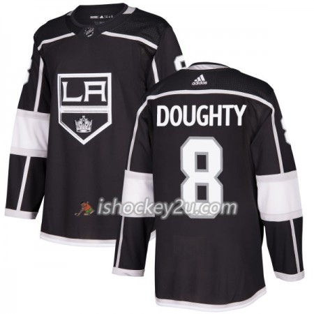 Mænd NHL Los Angeles Kings Trøje Drew Doughty 8 Adidas 2017-2018 Sort Authentic
